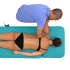 Ramenní kloub – dorzální posun vleže (SHOULDER JOINT – DORSAL SHIFT IN PRONE)